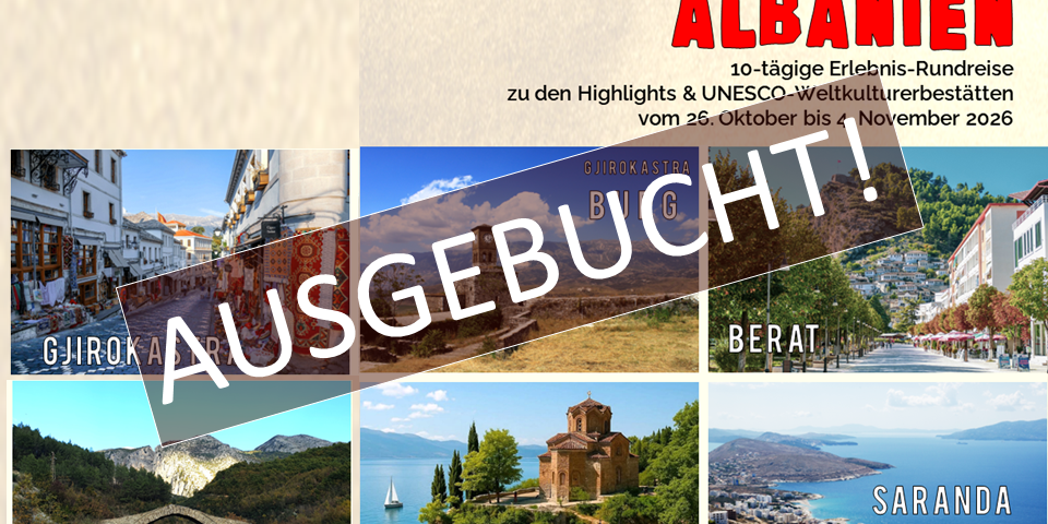 2026 Albanien Ausgebucht