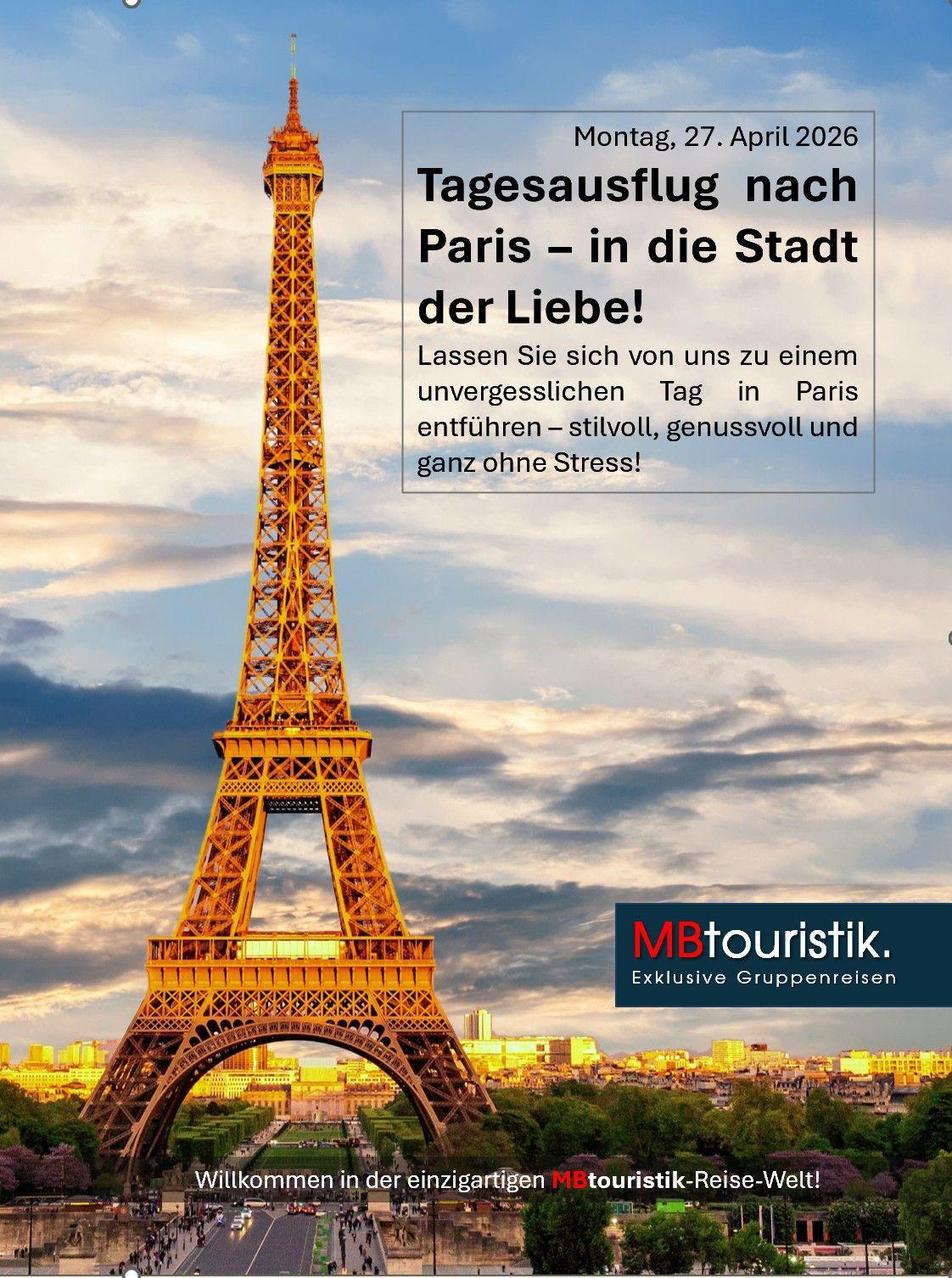 2026 Paris Ausschreibung