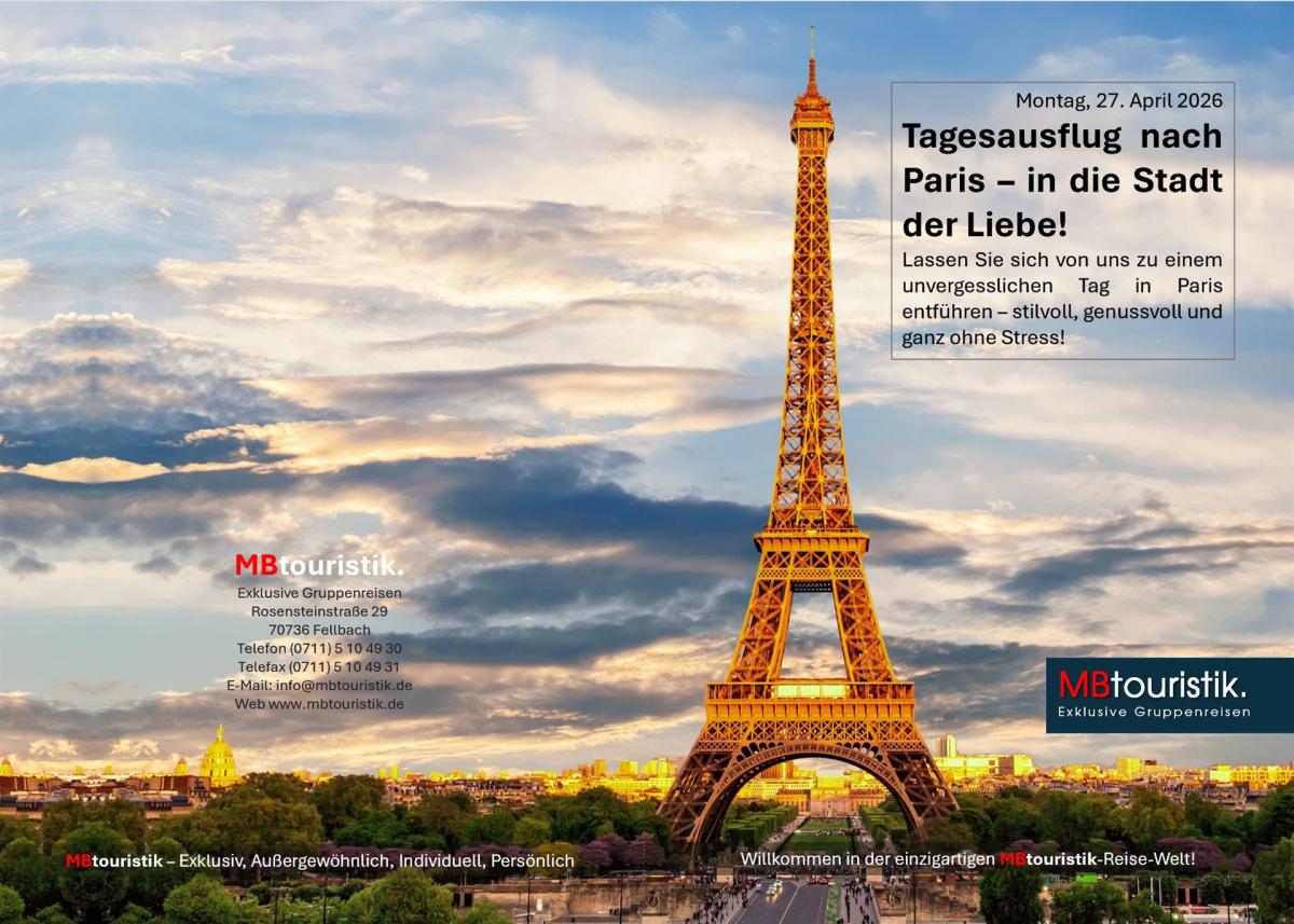 2026 Paris Titelseite